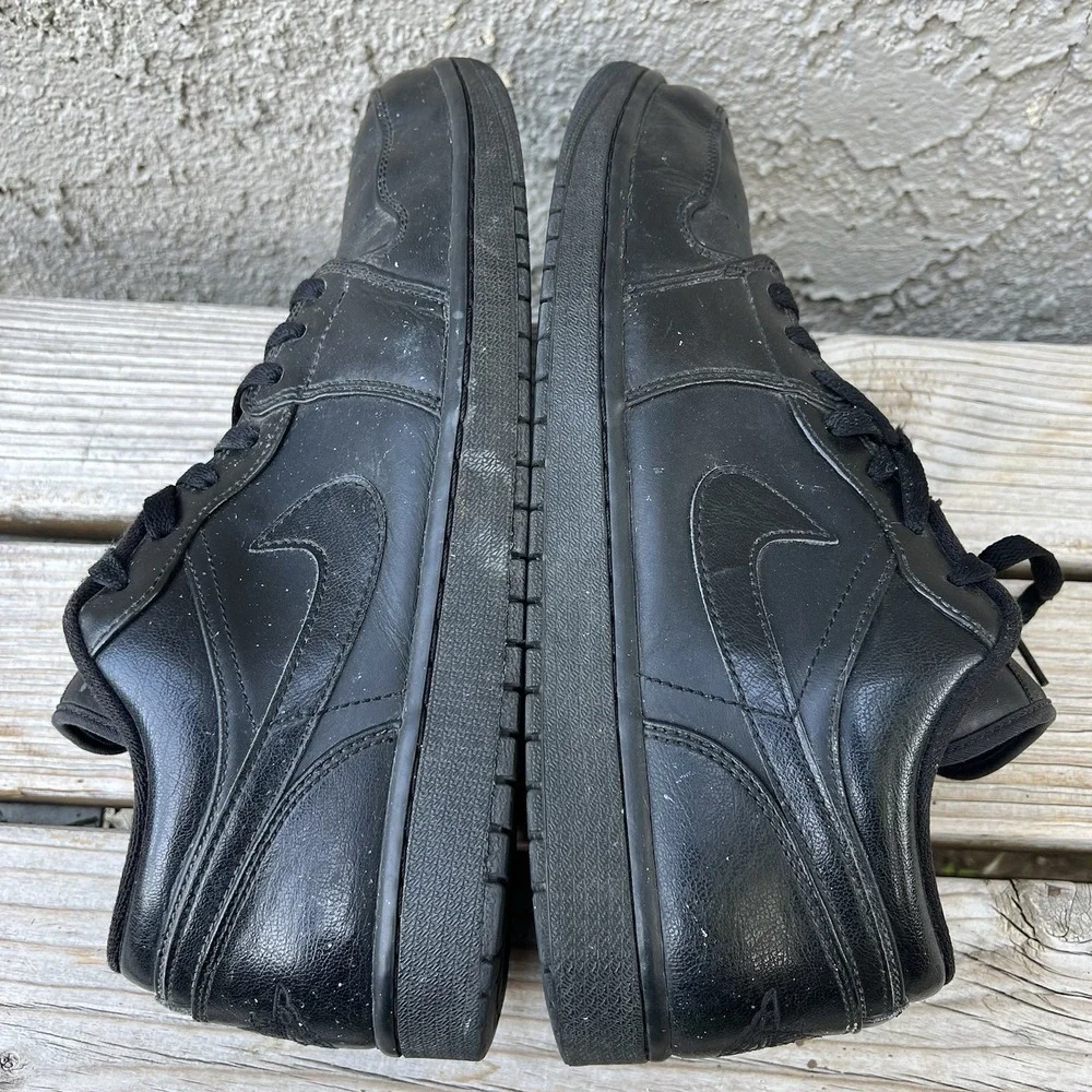 Air Jordan 1 Shoes Men Size 12 Low Triple Black 2022 553558-093